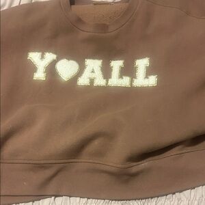Judith March Tan Sweatshirt